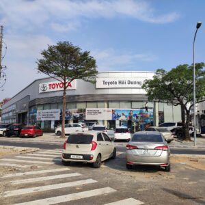 Thi Công Lắp Đặt Aluminium, Vách Kính Showroom Toyota Hải Dương